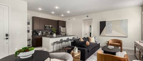 Apartemen | 2 kamar tidur dan internet