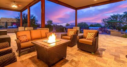 Desert Foothils Rustic Resort Oasis w Pool Spa