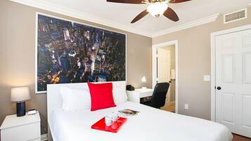 Apartamento | 2 dormitorios, escritorio, Internet