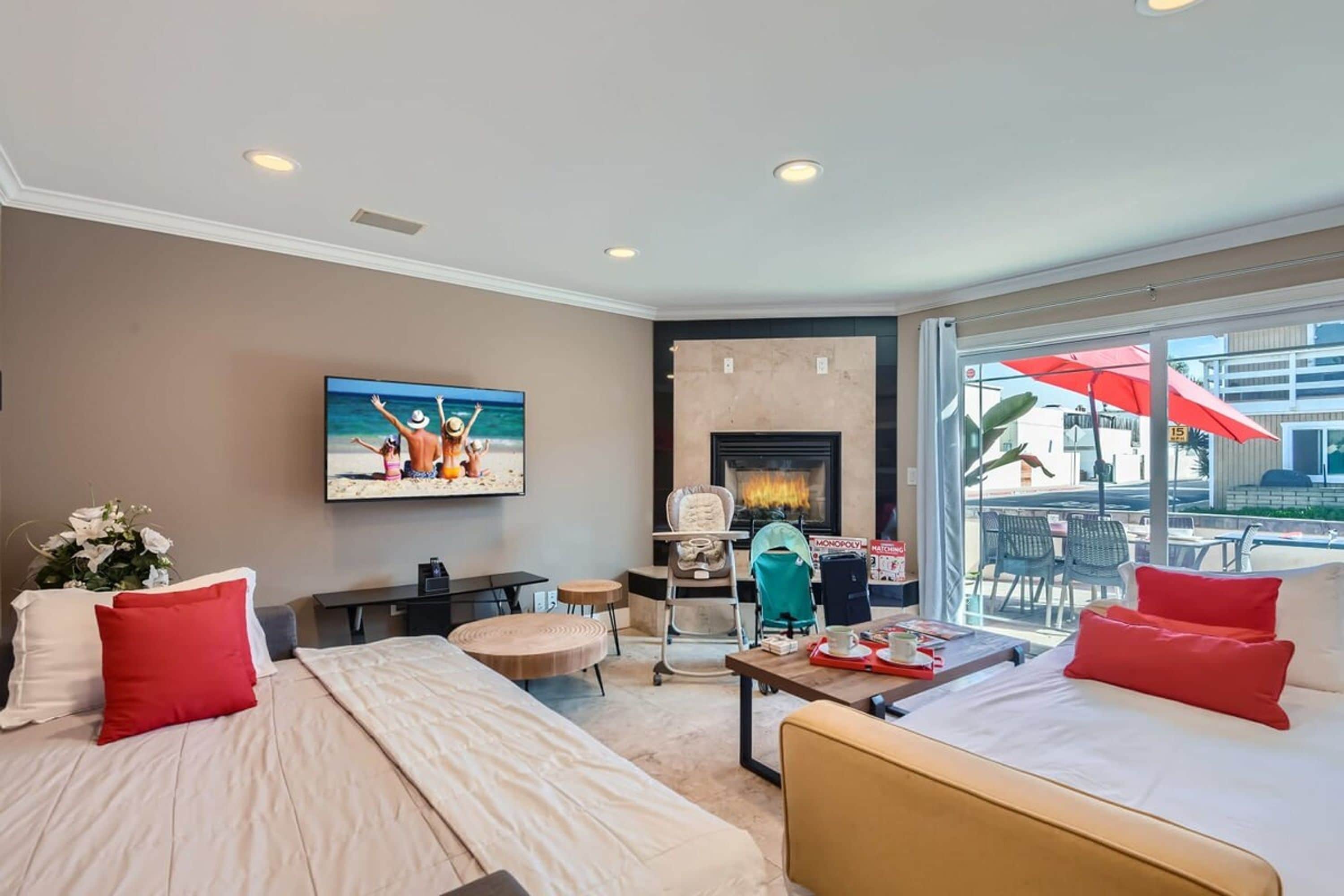 Apartemen, akses difabel | 3 kamar tidur dan internet