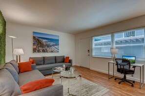 Apartamento | 2 quartos, escrivaninha, acesso à internet de alta velocidade