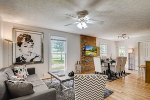 Hus, tilgjengelighetstilpasset | 3 soverom, skrivebord og internett