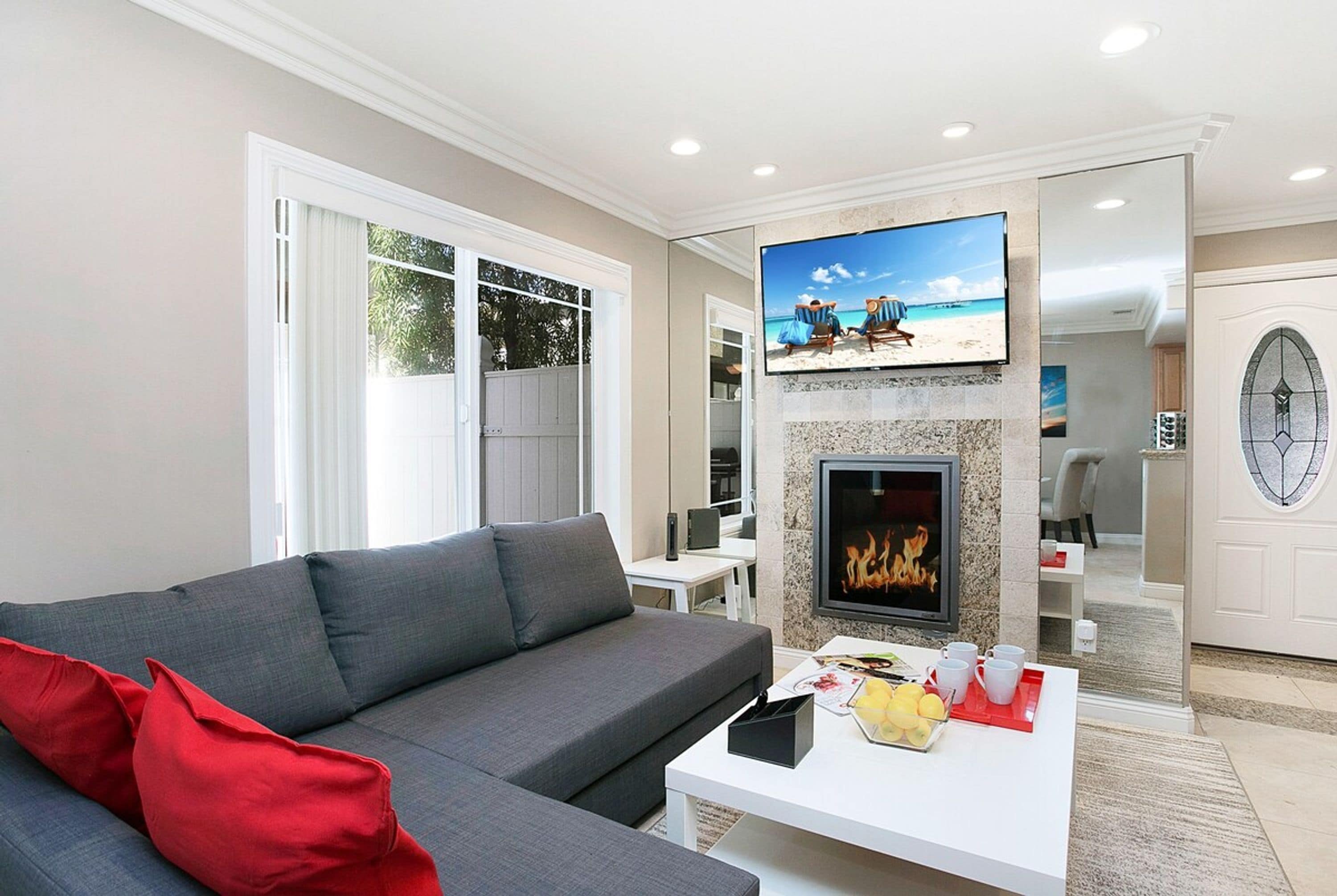 Apartemen | 2 kamar tidur, meja kerja, dan internet