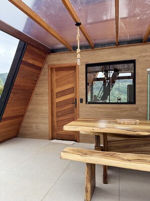 Interior - Cabin "my chalet" with Jacuzzi 8km from Santa Teresa (Santa Teresa)