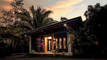 Front of property – evening/night