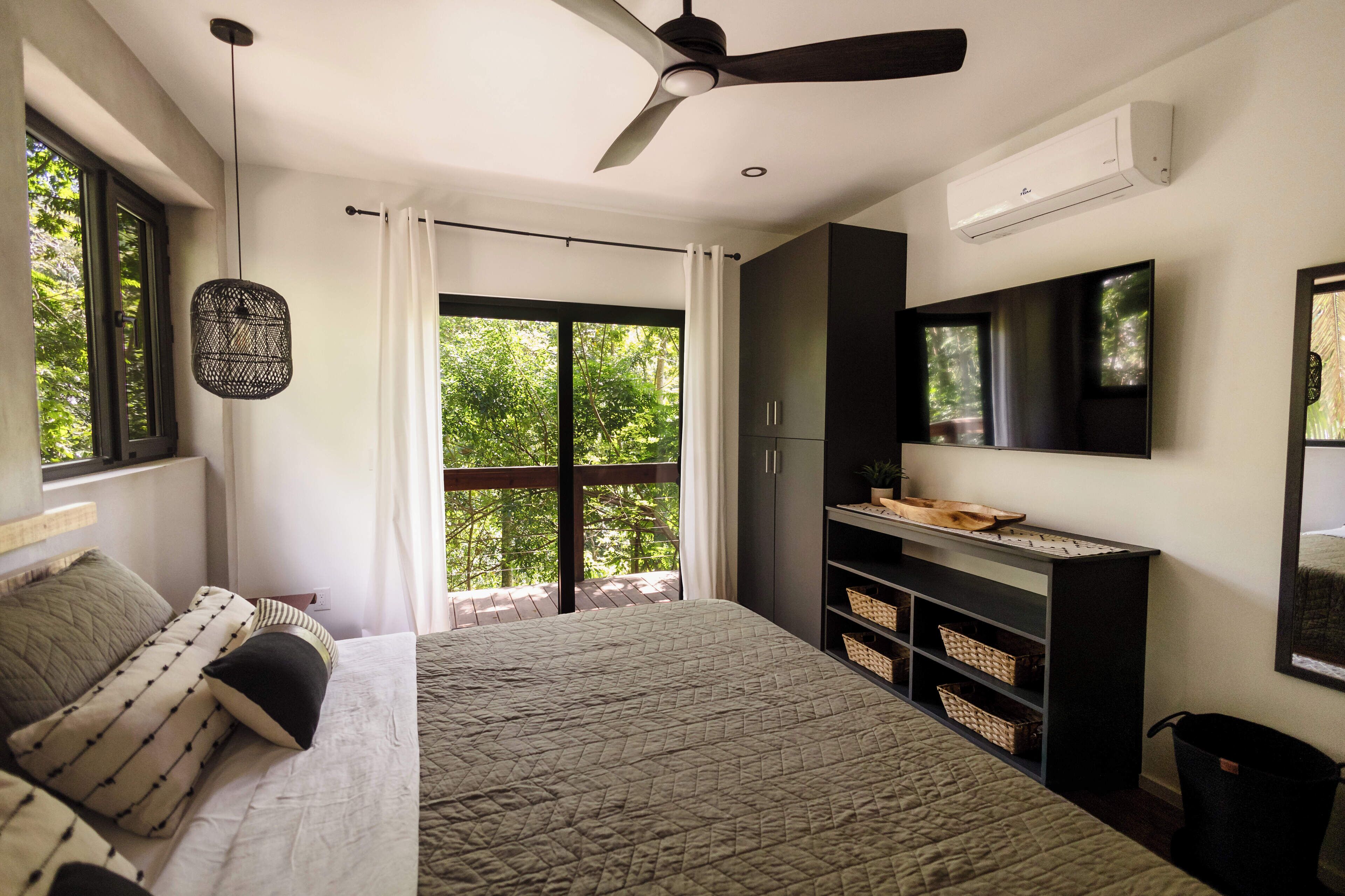 奢华别墅, 2 间卧室, 阳台, 花园景观 | 2 多间卧室、埃及棉床单、高档床上用品、记忆海绵床垫