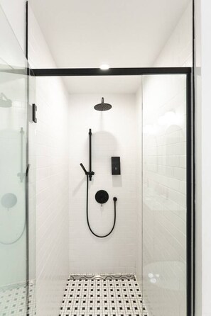 Shower, hair dryer
