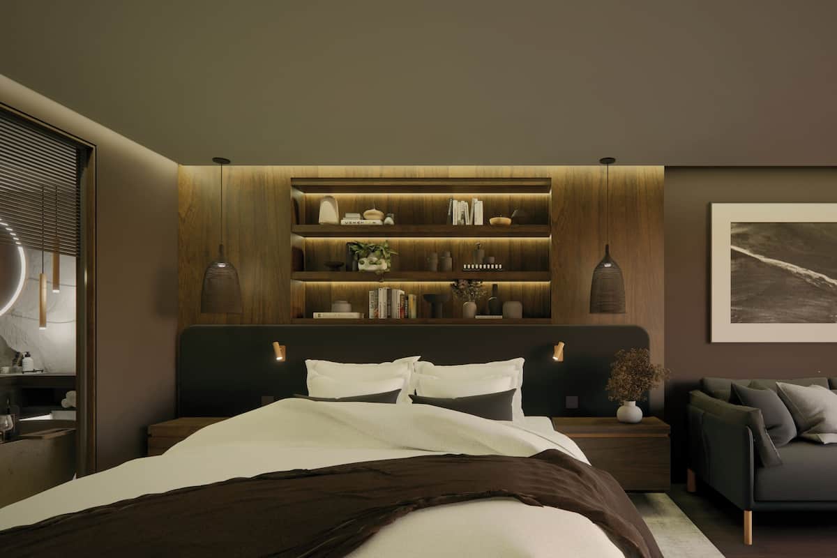 1 bedroom, premium bedding, in-room safe, desk