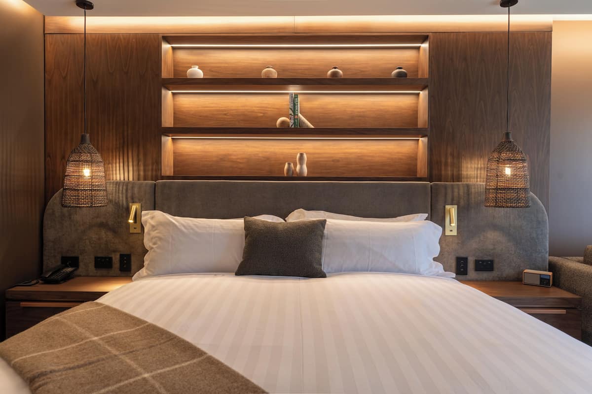 Premium bedding, in-room safe, desk, soundproofing