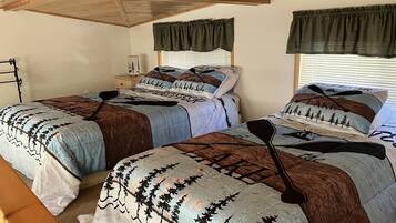 2 slaapkamers, beddengoed