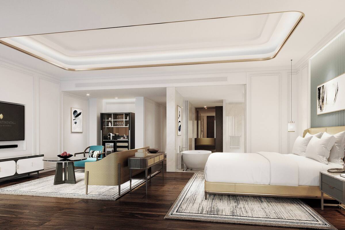 Villa (Halong Bay) | Free minibar items, laptop workspace, blackout drapes, soundproofing