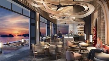 4 restaurantes; se sirven desayunos, almuerzos y cocina internacional