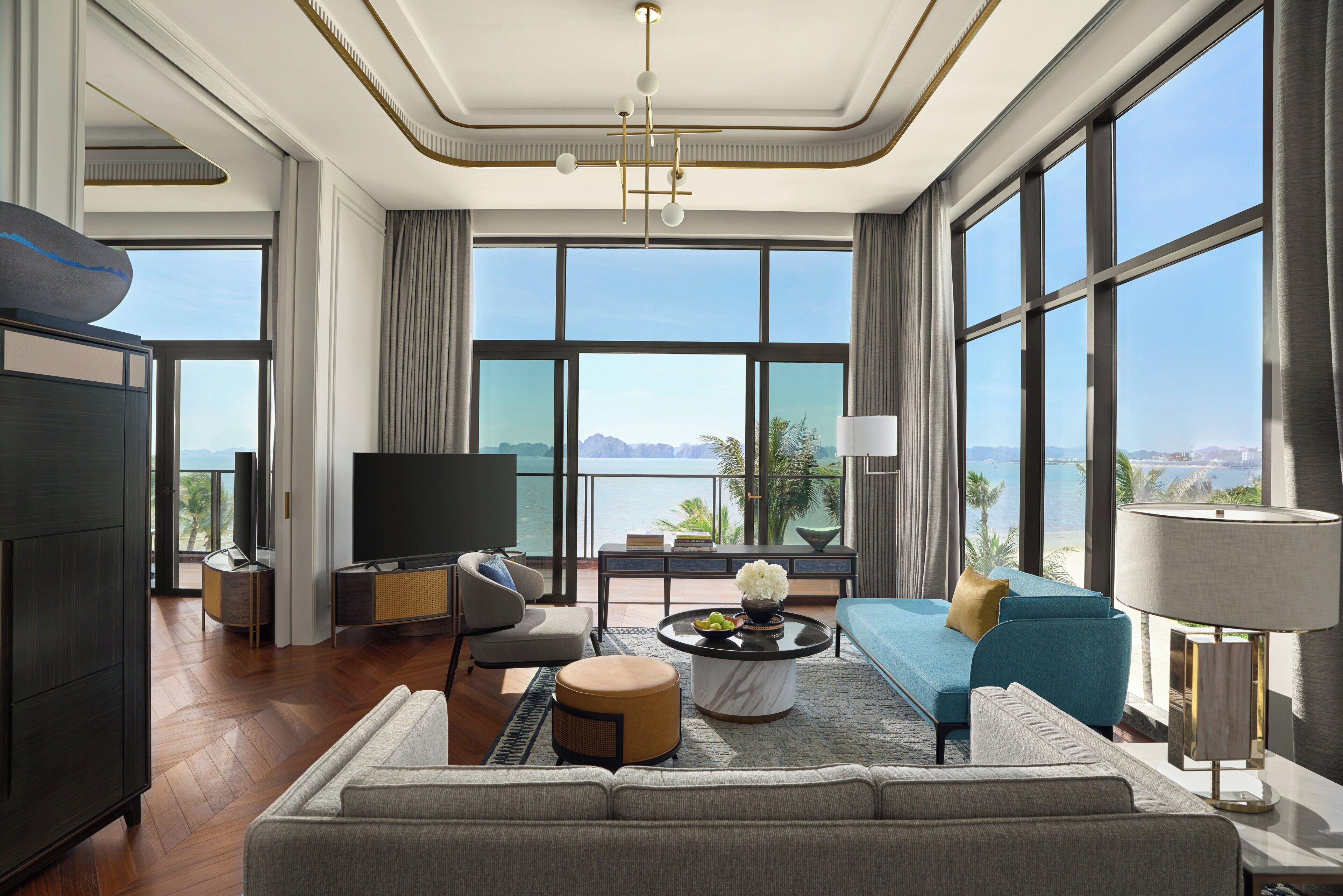 Villa, Berbilang Katil (Halong Bay) | Item bar mini percuma, ruang kerja komputer riba 