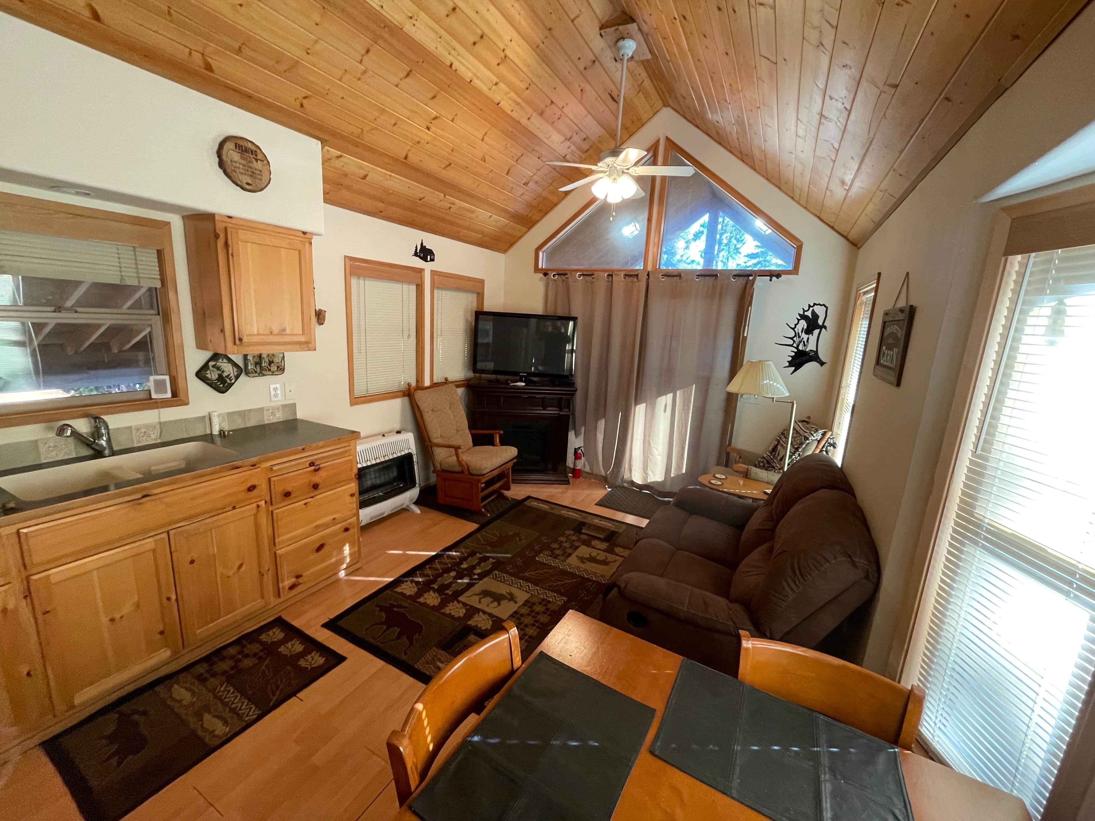 Televisión y reproductor de DVD 