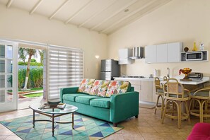 Leilighet, 2 soverom, aircondition | Oppholdsområde