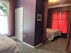 2 chambres, bureau, Wi-Fi, literie fournie