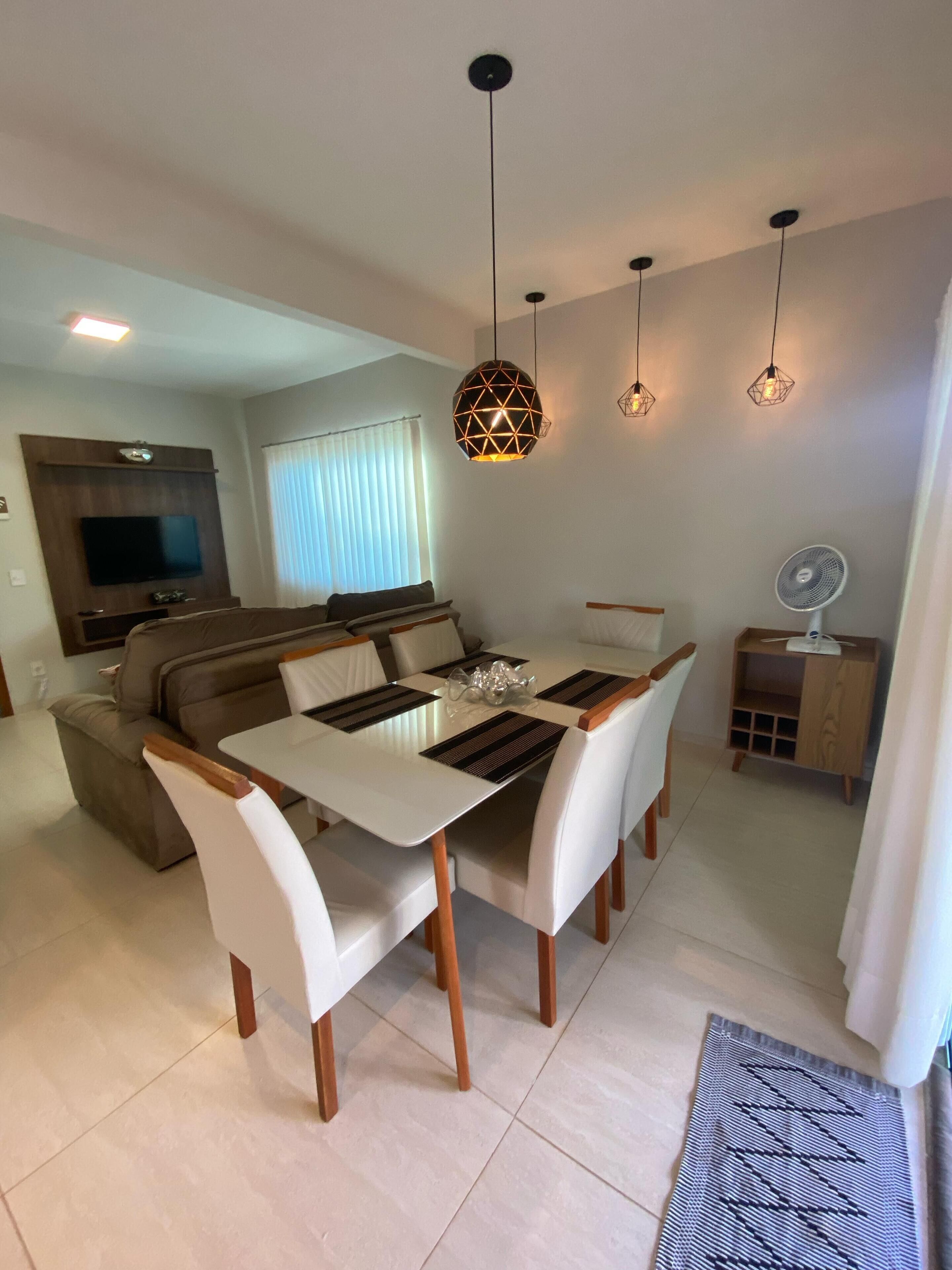 Chalé luxo | Sala de jantar