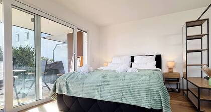 BeSSa Homes Modernes Apartment 6 Pers., Garten