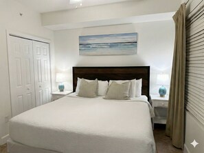 1 bedroom, iron/ironing board, travel crib, free WiFi