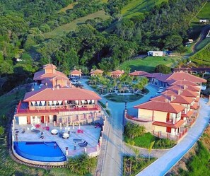 Aerial view - Aldeia Manacás Pousada Conceito (São Bento do Sapucaí)
