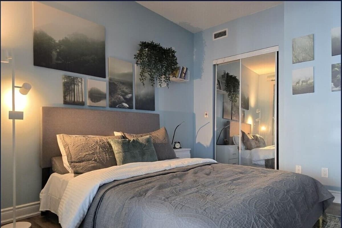 Habitación City | 2 dormitorios, escritorio, espacio para trabajar con un portátil