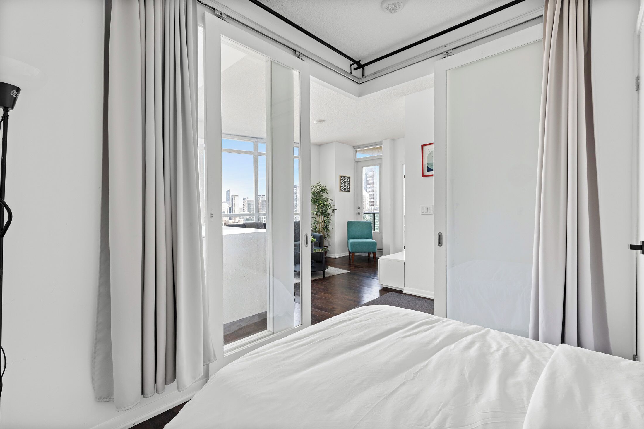 Apartment, Balcony, City View