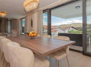 Dining - Four Bedroom Villa Šimun Zaton with Sea View and Private Pool (Zaton kod Šibenika)