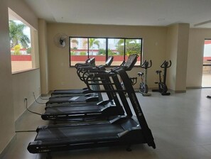 Fitness studio - Flat confortável (Campos)