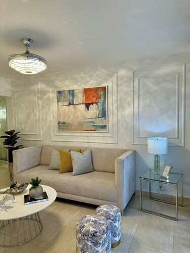 Charming 3-bedroom apartment with WiFi, AC in superb Santiago de los Caballeros