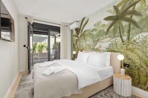 ONE BEDROOM APARTMENT | Blackout curtains, iron/ironing board, free WiFi, bed sheets - Dimitris Residence (Tivat)