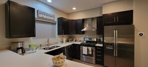 Private kitchen - Charming Townhouse in Durango (Durango)