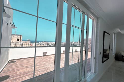 Apartment, Balcony, Sea View | Terrace/patio