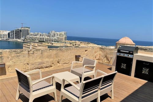 Apartment, Balcony, Sea View | Terrace/patio