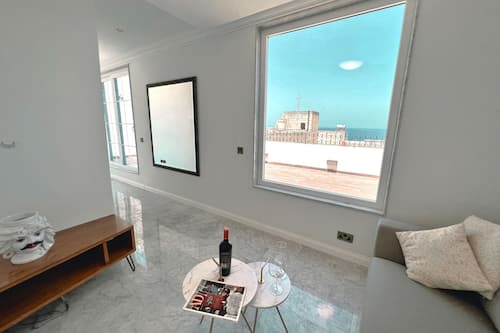 Apartment, Balcony, Sea View | Terrace/patio