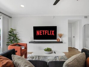 Living area - Old Town Condo Pool Gym Designated Parking (Scottsdale)