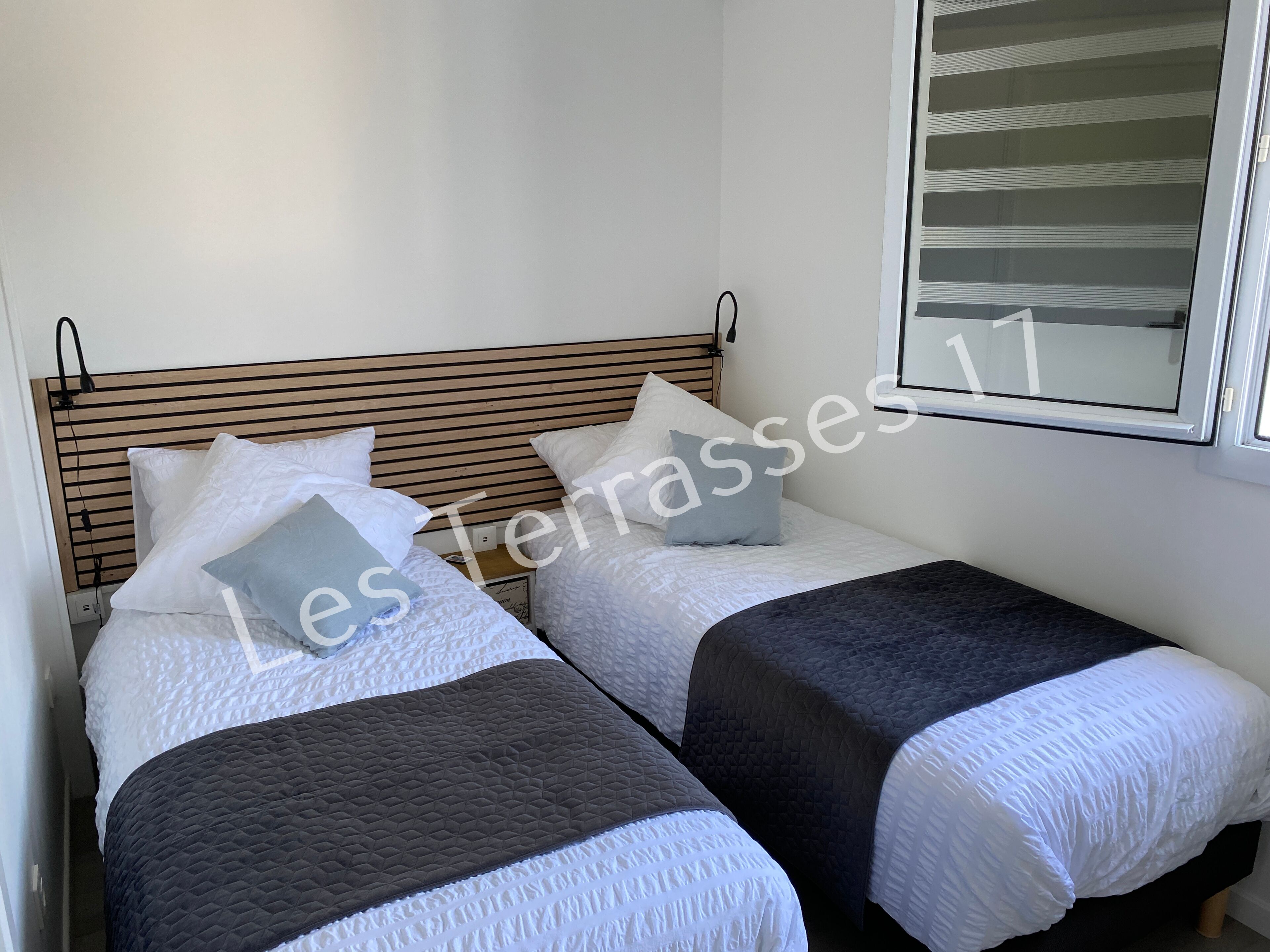 2 slaapkamers, een strijkplank/strijkijzer, wifi, beddengoed