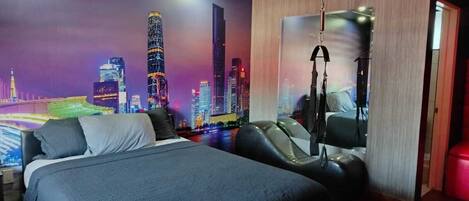 Espace de travail pour ordinateur portable, rideaux occultants