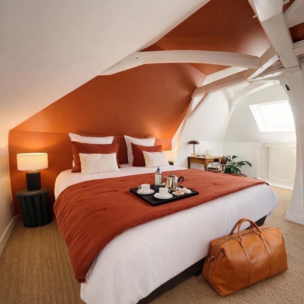 Chambre Deluxe Double ou avec lits jumeaux, vue piscine | Bureau, espace de travail pour ordinateur portable, Wi-Fi gratuit