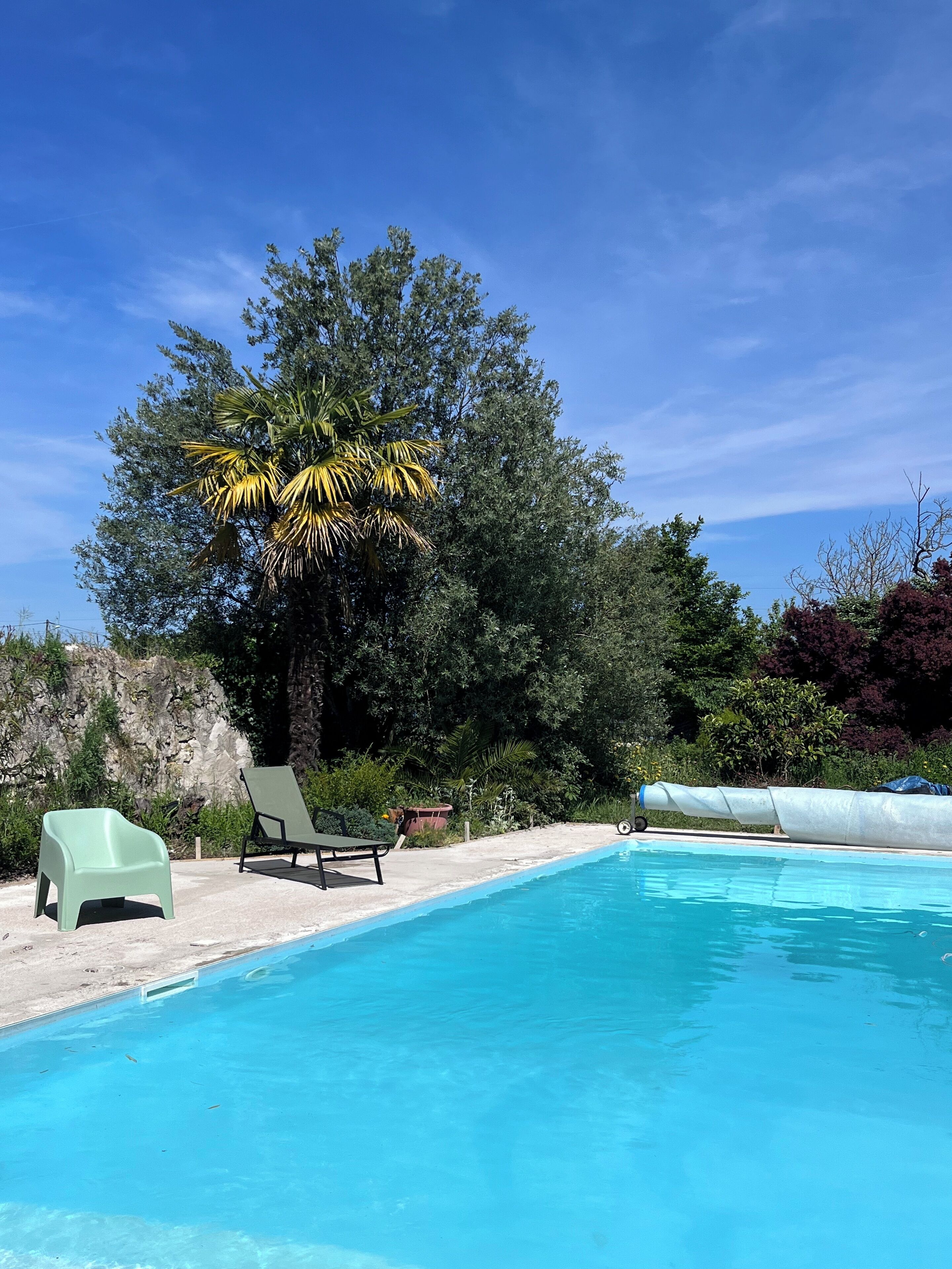 Seasonal outdoor pool