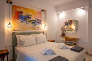 1 bedroom, in-room safe, laptop workspace, iron/ironing board - Kastri Hill Luxury Villas (Sitia)