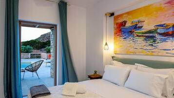 Vila Comfort, pemandangan bukit | 1 kamar tidur, brankas, dan ruang kerja ramah laptop