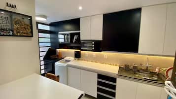 Microwave, oven, stovetop