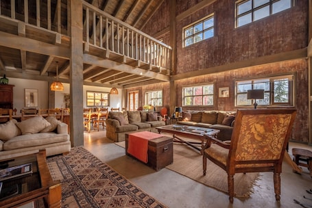 Área de sala de estar. Casona El Refugio Casablanca