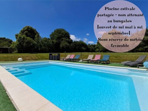La source - Bungalow avec terrasse à Eguzon