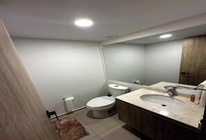 Handdoeken, zeep, toiletpapier