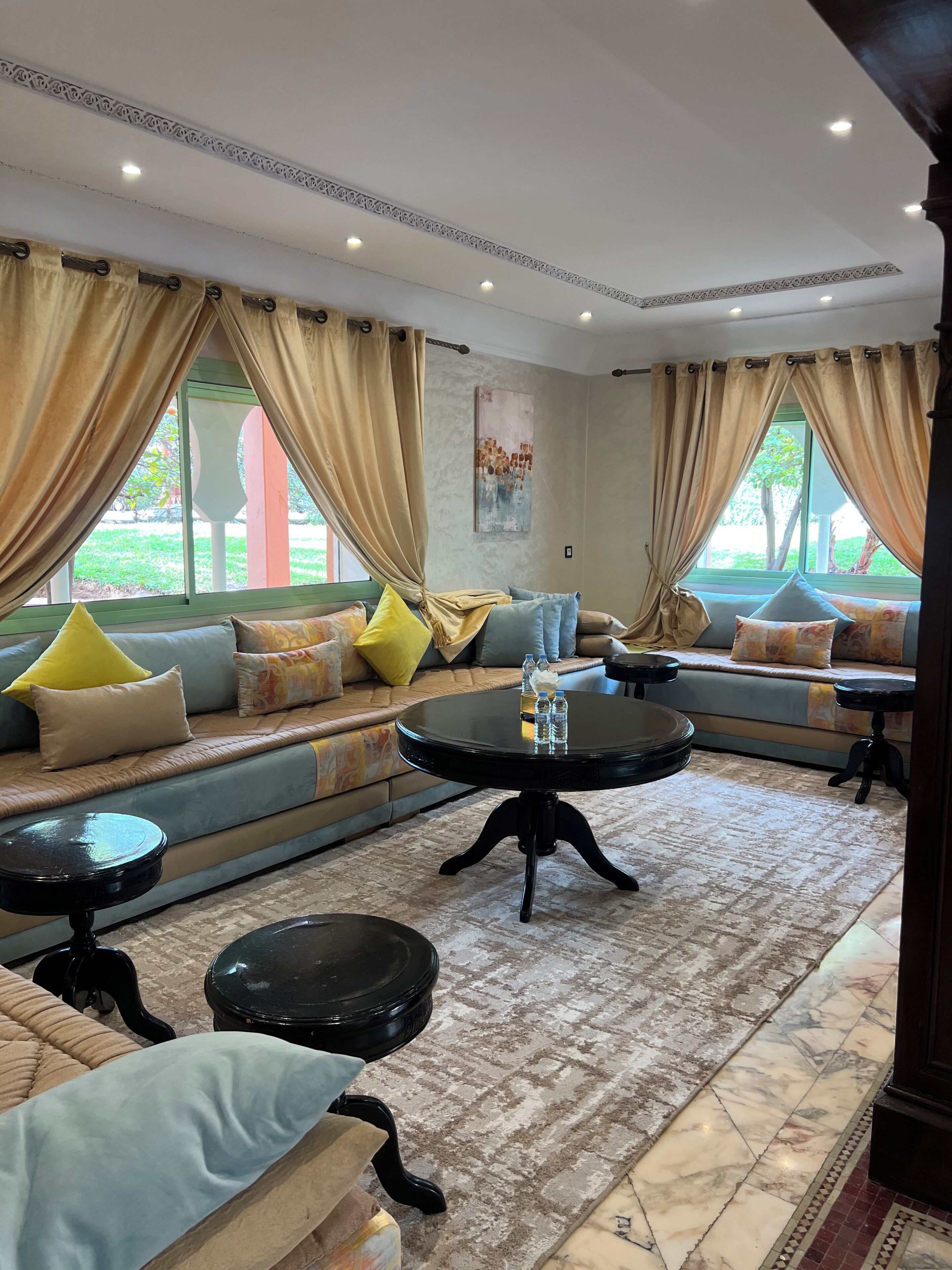Luxury Duplex, Garden View | Living area