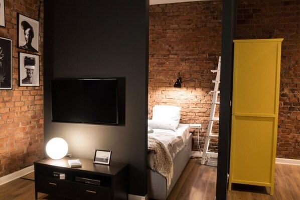 1 Schlafzimmer, Bügeleisen/Bügelbrett, kostenloses WLAN, Bettwäsche