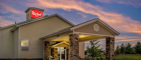 Front of property - evening/night