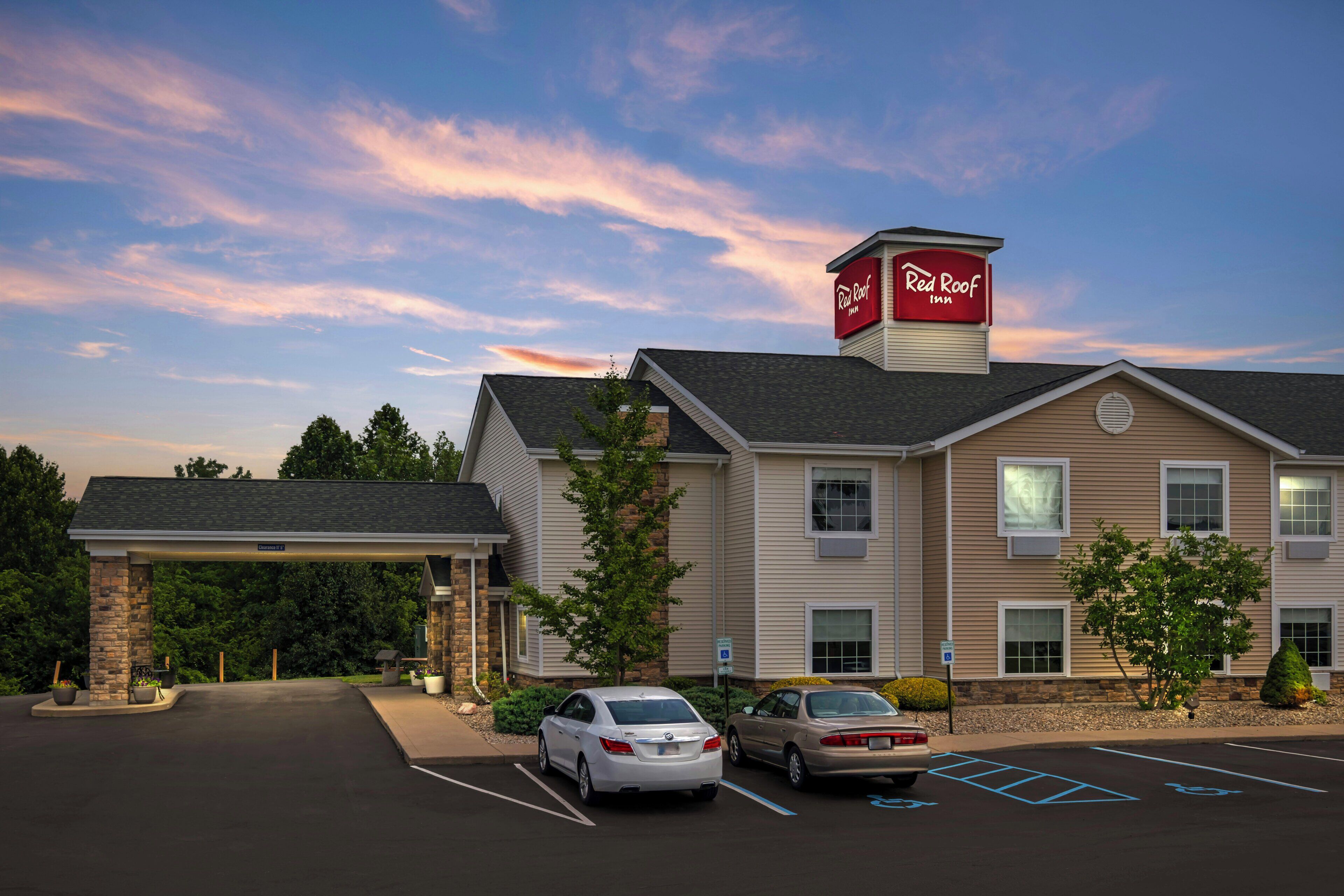 Front of property – evening/night