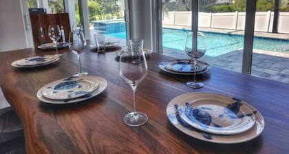 5 bdrm home w/pool/jacuzzi Marco Island 🏝 3 King beds